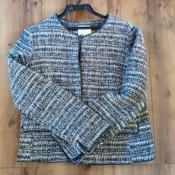 grove 노카라 트위드 자켓 L 세트 스커트 구매 시 500엔 할인