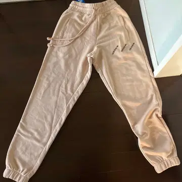 새상품 adidas 베이지 맨투맨 팬츠