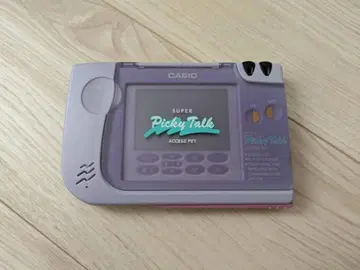 [정크제품] CASIO 전자수첩 슈퍼 피키토크