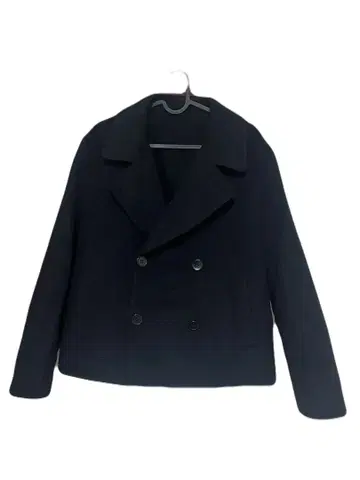 유니클로 더블 페이스 숏코트