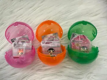 파워퍼프걸스 캡슐 토이 3개 세트