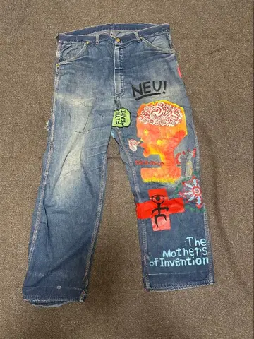 60s BULE BELL 페인터 팬츠