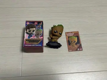 그루트 피규어 & 카드 세트