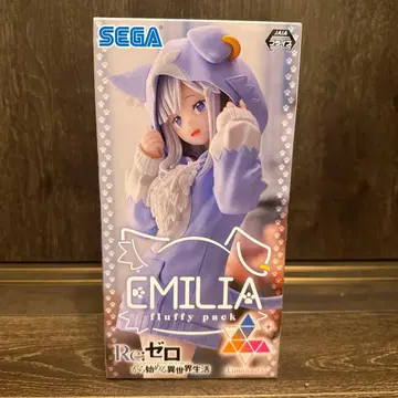 [ 미개봉 ] SEGA 에밀리아 Fluffy Pack Re: 제로