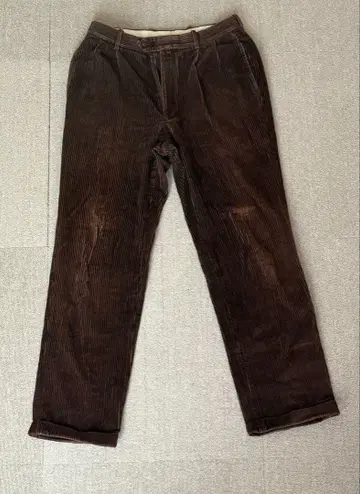 TOMMY HILFIGER 브라운 코듀로이 팬츠 32 사이즈