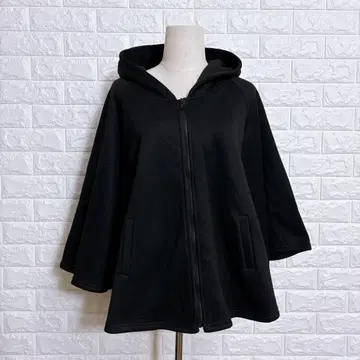 3564 아줄바이마우지 판초 후드티 F 블랙 속기모 맨투맨