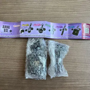 ANNA SUI 가챠 틴트 루즈 로즈 프레스 파우더 2점