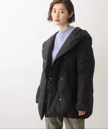 grove 미들 기장 다운 코트 아라이 페더 다운