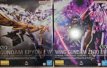MG 윙건담 제로 EW 건담 에피온 EW 크로스 대비 세트