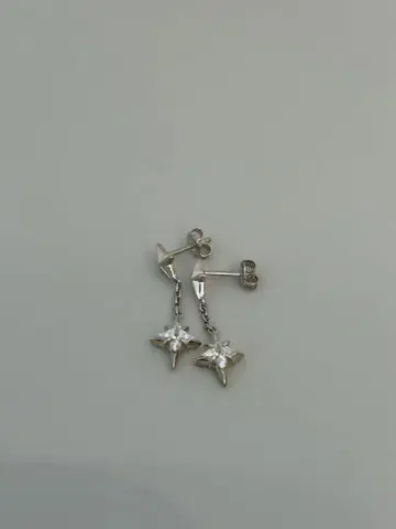 스타 주얼리 실버 925 귀걸이 양쪽 새상품급