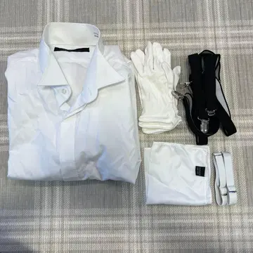 결혼식 신랑 남성용 잡화 5종 세트 (L 사이즈)