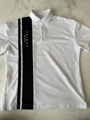 크로노스 블랙 피케 셔츠 S 사이즈