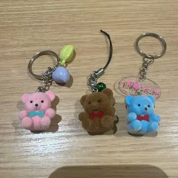 곰 스트랩 3종 세트