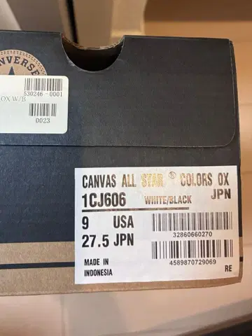 컨버스 캔버스 올스타 컬러즈 OX