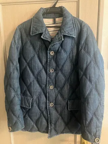 45rpm 데님 다운 자켓