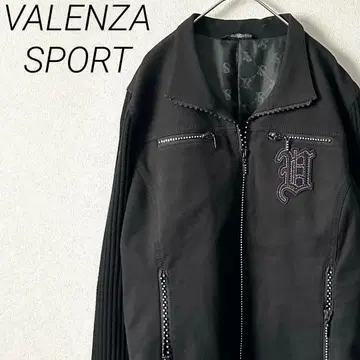 VALENZA SPORT 자켓 소매 니트 포켓 부착 빅 겉옷