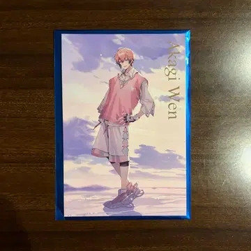 니지산지 CROSSING TONES 아카기 웬 마네키네코 엽서