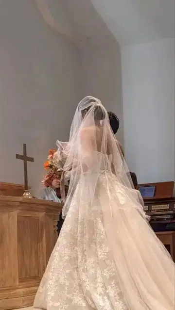 알파 블랑카 라메 베일 ANV-9S OW 빗 포함