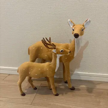 펠트제 사슴 오너먼트 세트