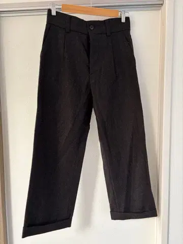 마가렛호웰 Fox Brothers 다크 브라운 슬랙스