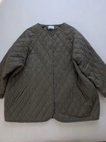 Libra Cue 퀼팅 자켓 올리브