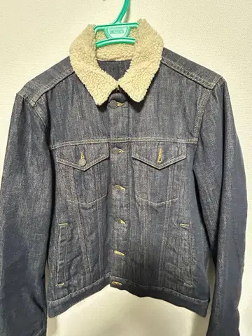 Gap 데님 자켓 보아 옷깃