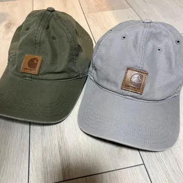 Carhartt 캡 카키 (올리브) 그레이 2색 세트