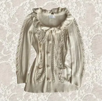 프릴 니트탑 모리걸 JILLSTUART 페어리 그런지