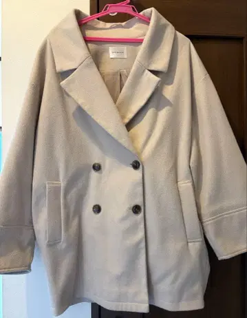 OLIVE des OLIVE 베이지 더블 브레스트 자켓 L 사이즈