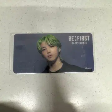 BE:FIRST SHUNTO 클리어 책갈피 HMV