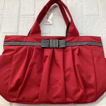 카모이 요코 TUNIC 카라의 샬롯 Bag 빨간색 덕질 토트백 경량