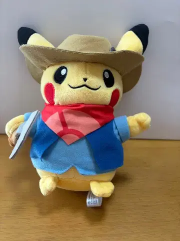 포켓몬 화석 박물관 한정판 피카츄 봉제 인형