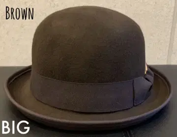 배송비 포함 BIG 사이즈 모자 볼러 햇 펠트 사이즈 조절 리본 BR