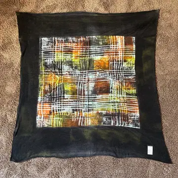 FRANCO FERRARI 체크 무늬 스톨