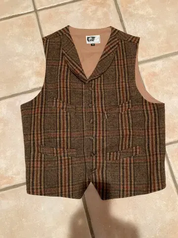 engineered garments M 트위드 베스트