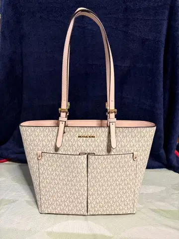 MICHAEL KORS 토트백 화이트/핑크