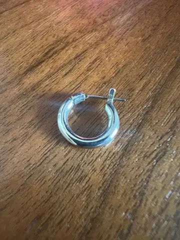 VIVIFY 후프 귀걸이 실버925 silver925