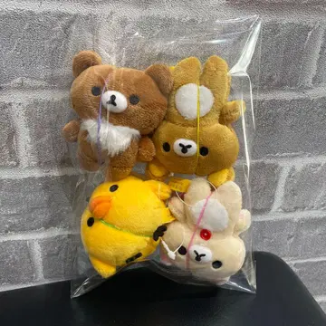 리락쿠마 밴딩 끈 포함 마스코트 컴플리트 세트 4