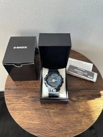 [ 미사용 새상품 ] G-SHOCK 쿼츠 손목시계 5522 블랙/블루