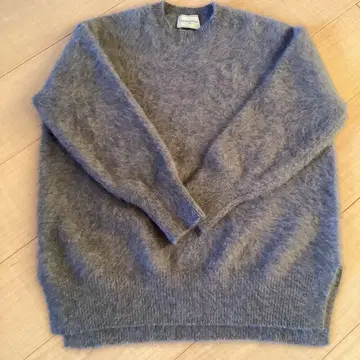 [ UNITED ARROWS ] 폭스 캐시미어 크루넥 니트