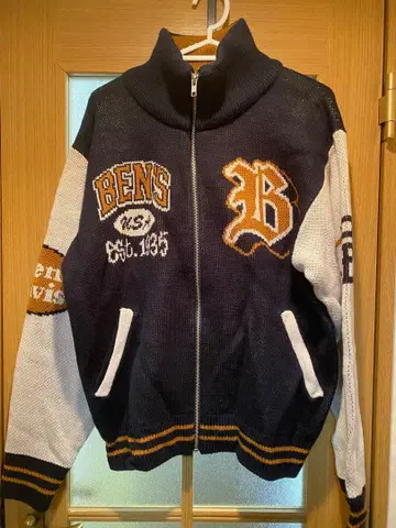 BENDAVIS. 니트 블루종