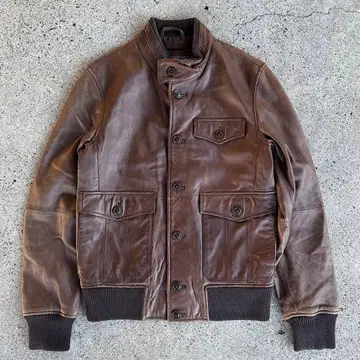 Eddie Bauer 에디바우어 가죽 자켓 XS