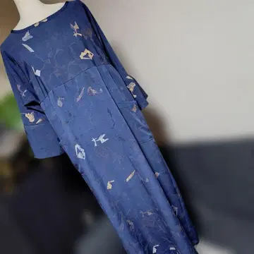 기모노 원단으로 만든 원피스