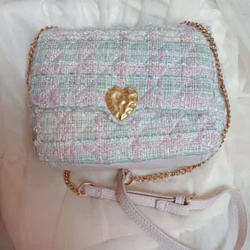 질 바이 질 스튜어트 트위드 숄더백