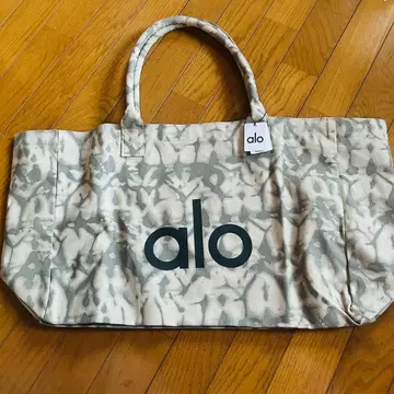 alo 카모 패턴 토트백