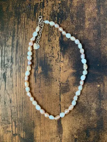 gideal baroque perl necklace