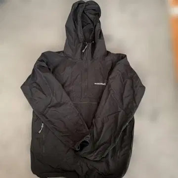 mont-bell 블랙 풀오버 M