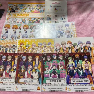 A3! 여름조 사진 5장 있음