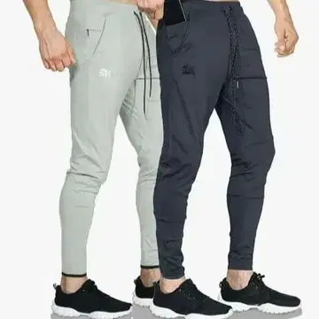 [BROKIG] 암포케 2장 세트 트레이닝 팬츠 남성용 조거 팬츠