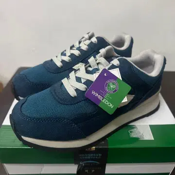 WB LO41 스니커즈 윔블던 네이비